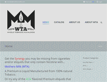 Tablet Screenshot of mothersmilkwta.com